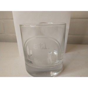 ATL Atlanta Georgia Skyline Round Rocks Glass Low-ball Water Drinking Cup